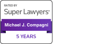 Rated by Super Lawyers Michael J. Compagni Five Years